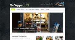 Desktop Screenshot of goappetit.dk